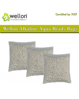 Wellon Alkaline Aqua Beads Bags  (Pack of 3)